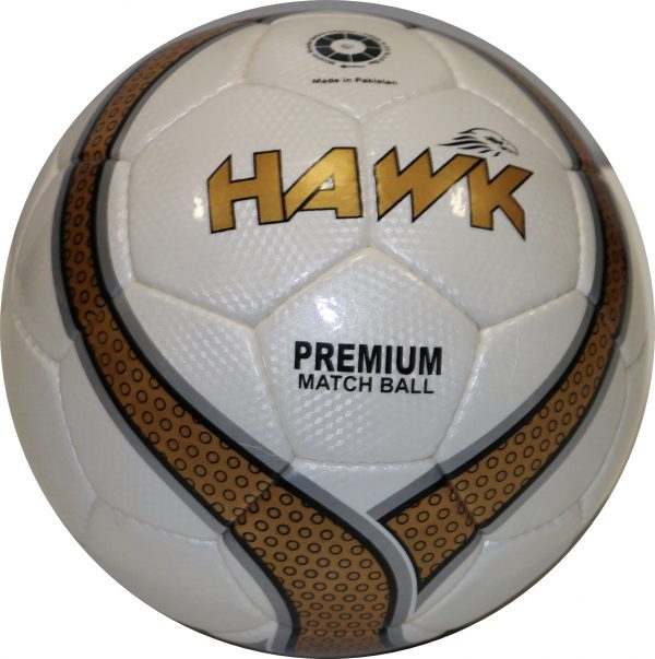 New Football, all-weather premium match ball, official size 5, Brand Hawk®