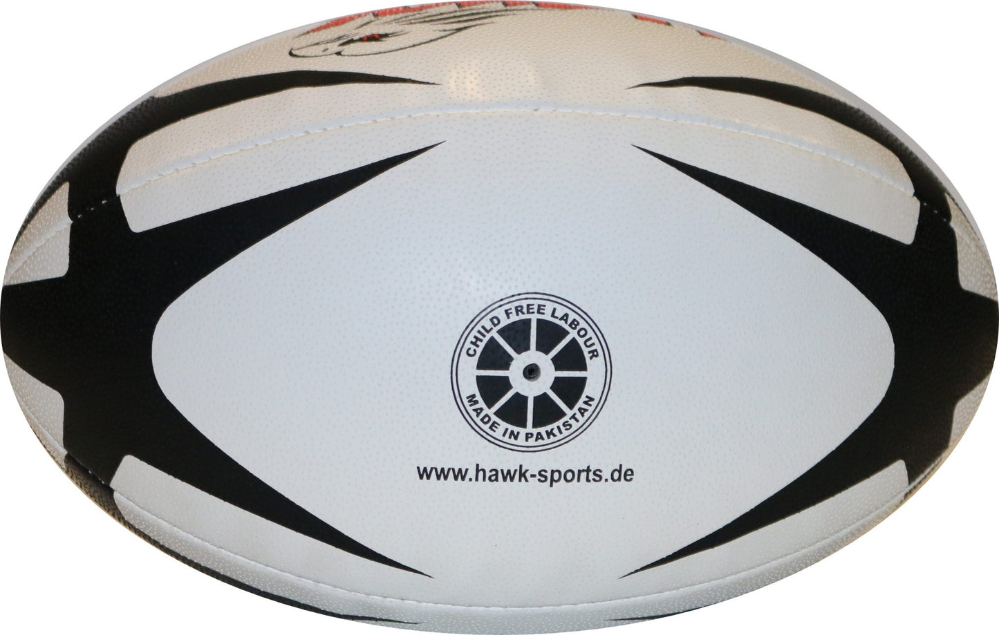 Match Rugby ball Size 5 Standard Grip Rugby ball 100% HandSewn, Brand Hawk ®