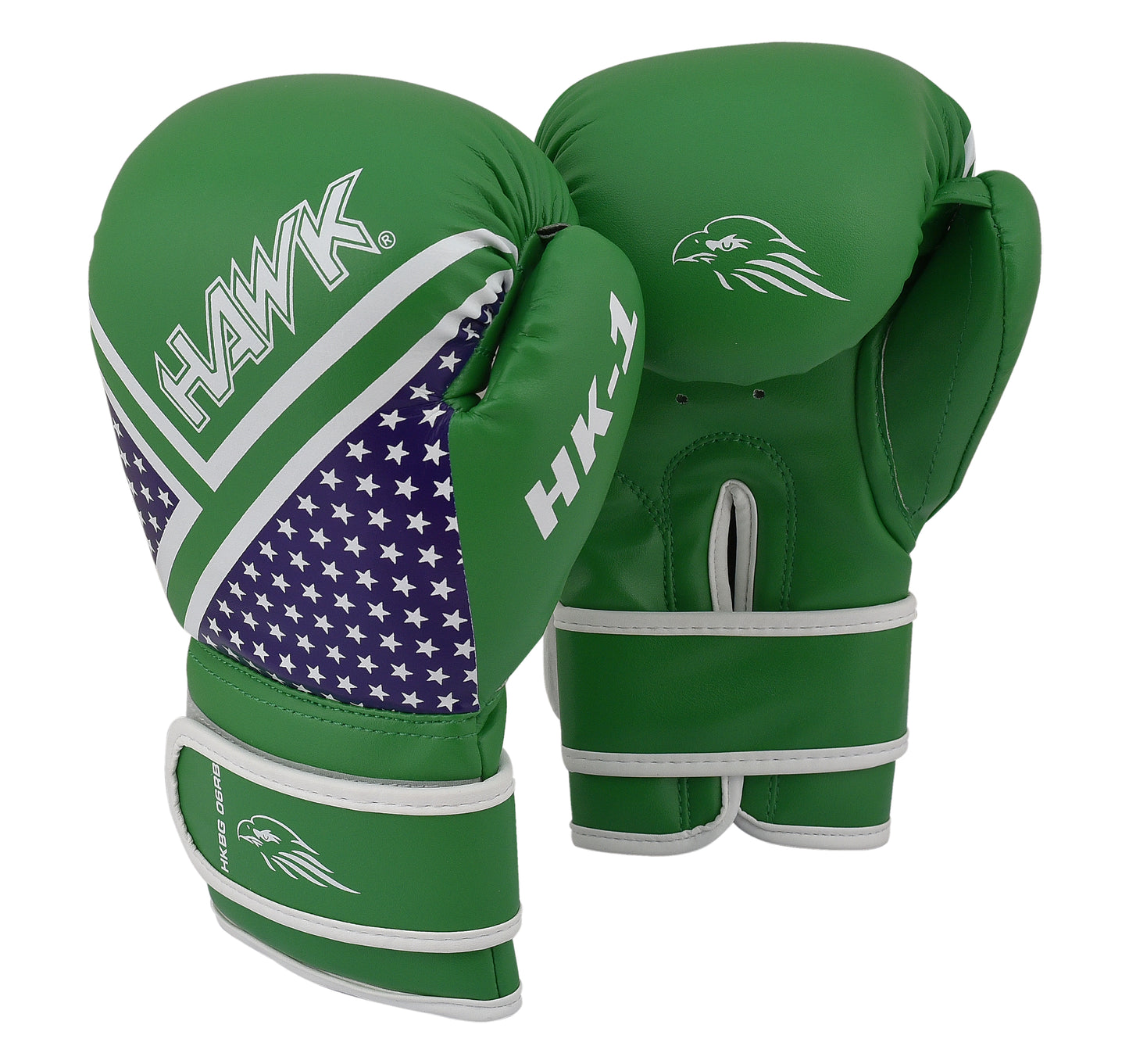 Hawk Sports Kids Boxing Gloves - Green, 6oz, Durable & Breathable Youth Training Gloves for MMA, Muay Thai, and Sparring