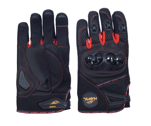 Hawk Motorbike Riding Gloves for Men Fit for Cycling Hiking Camping