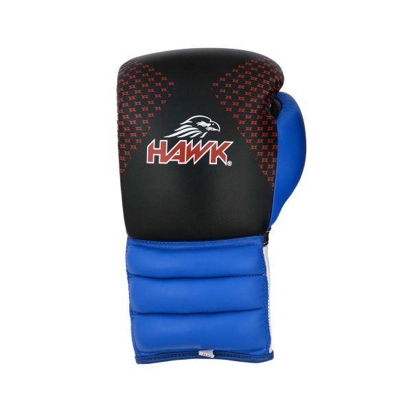 Hawk Boxing Lace Up Gloves, Traditional Training Hook Loop