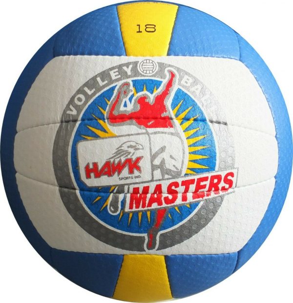 Master Volleyball Ball, 32 Panel Soft Touch,brand Hawk ®