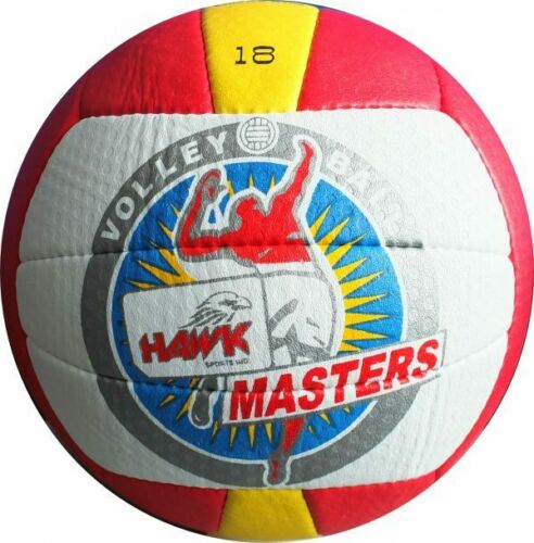 Master Volleyball Ball, 32 Panel Soft Touch,brand Hawk ®