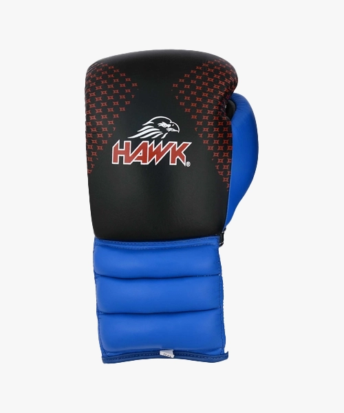 Hawk Boxing Lace-Up Gloves – Premium Training Gloves with Hook & Loop Closure - Image 3