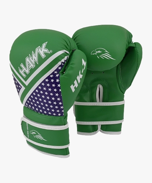 b-127.webp Hawk® Kids Boxing Gloves – Green, Lightweight & Durable - Image 1